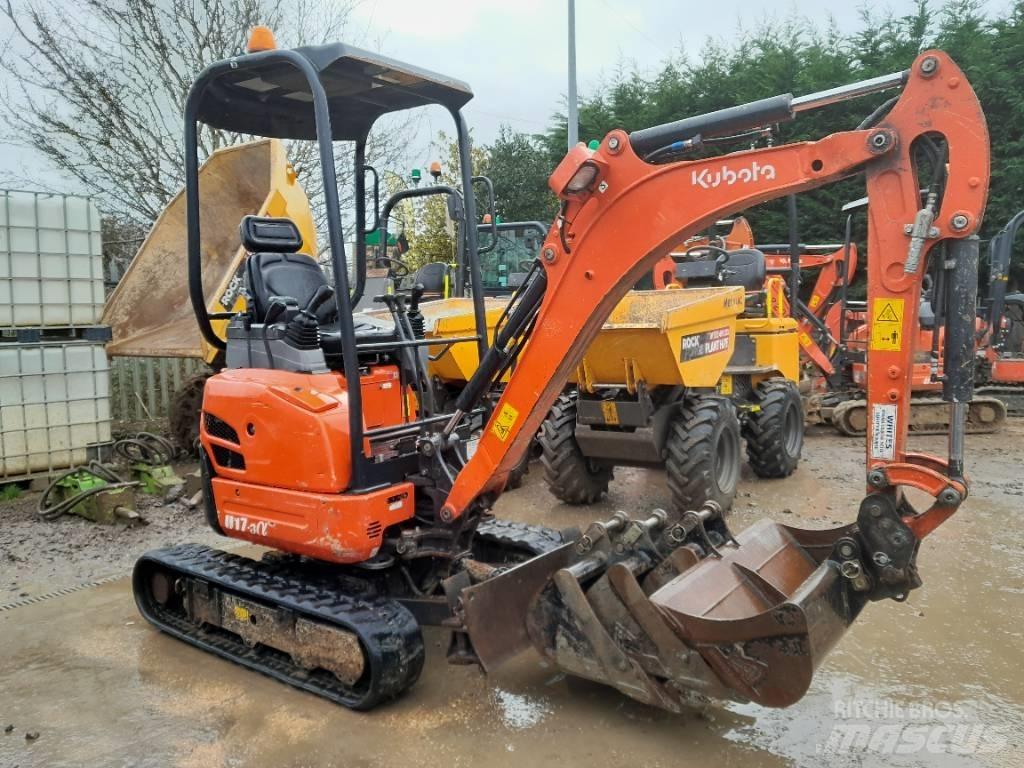 Kubota U 17-3 Minigrävare < 7t