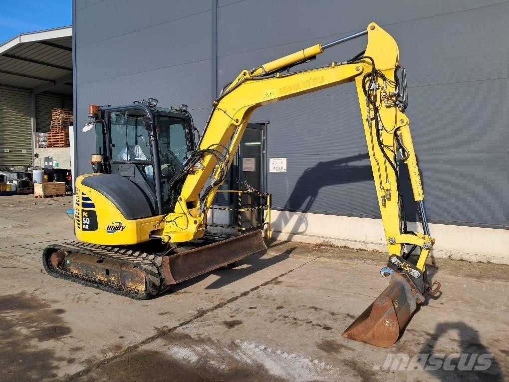 Komatsu PC50MR-2 Minigrävare < 7t