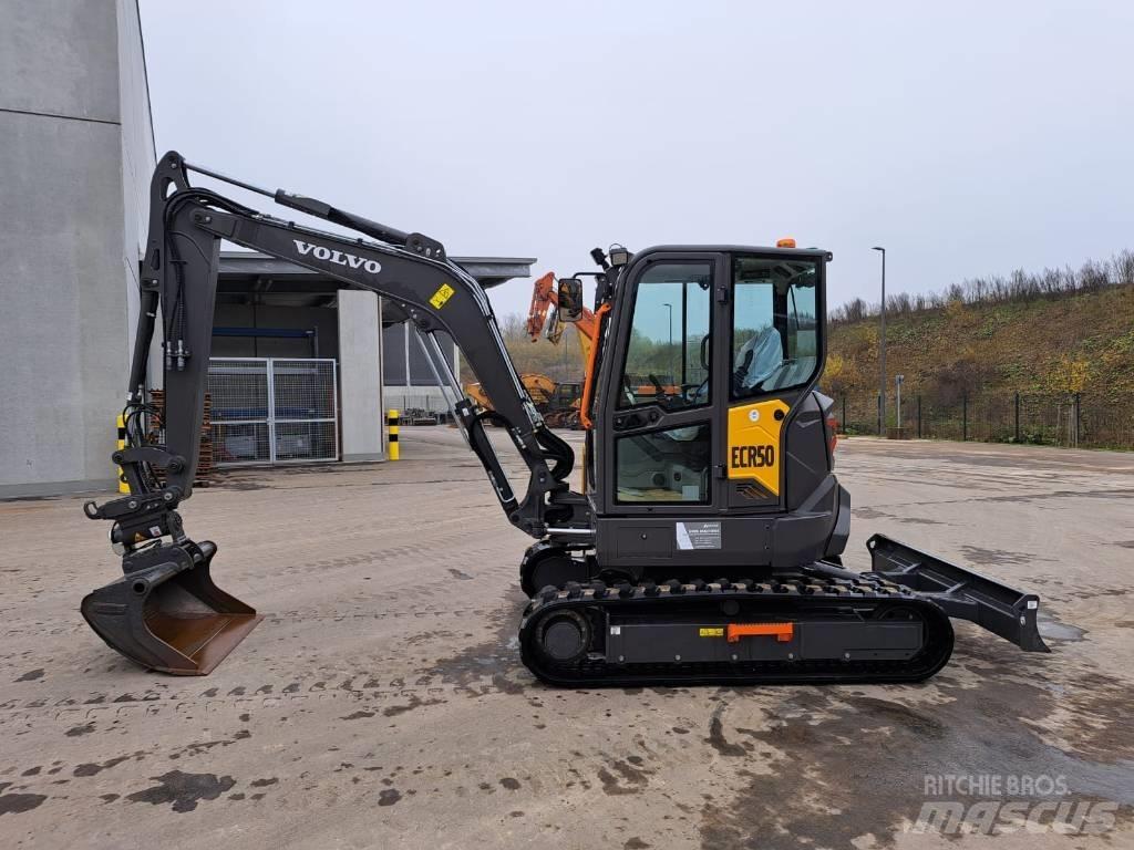 Volvo ECR50F Minigrävare < 7t