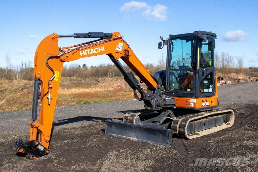 Hitachi ZX48U Minigrävare < 7t