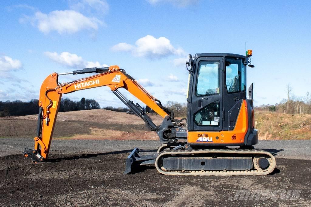 Hitachi ZX48U Minigrävare < 7t