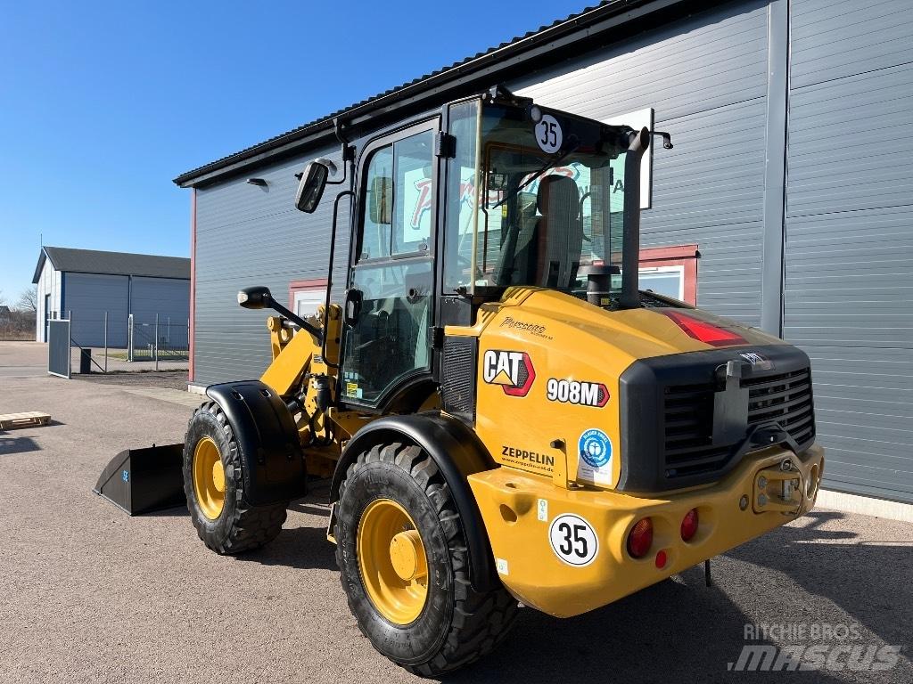 CAT 908M-22 1670Tim Hjullastare
