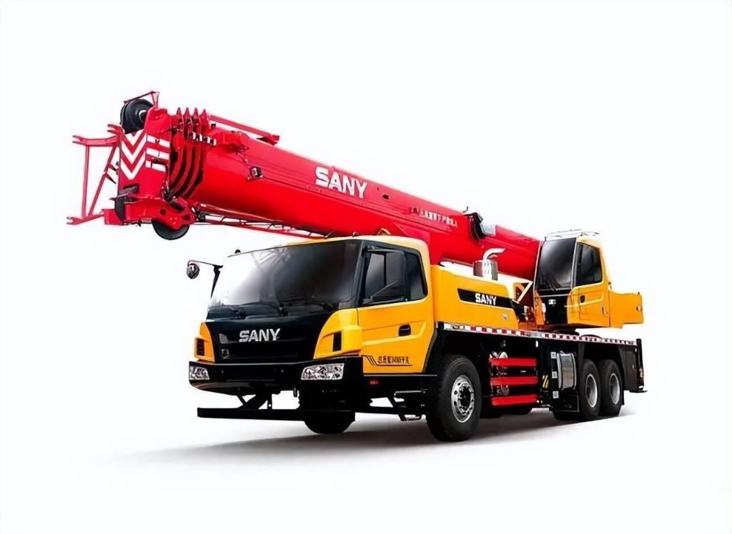 Sany STC250T Lyftblock, vinschar och materialhissar