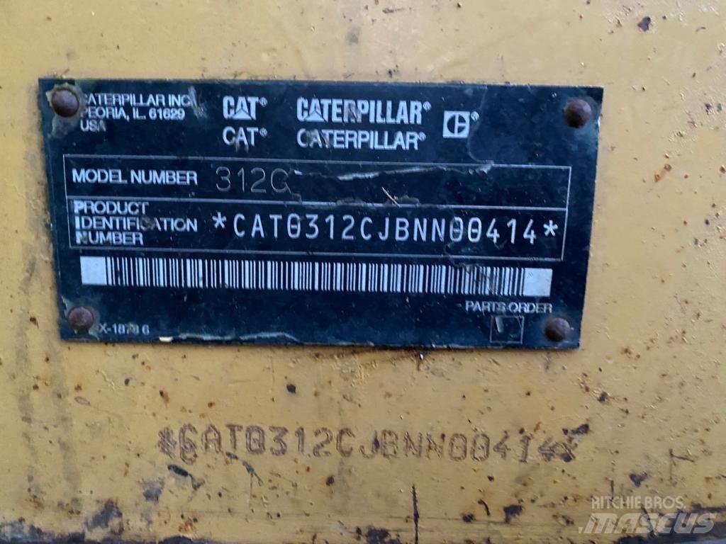 CAT 312 C L Bandgrävare