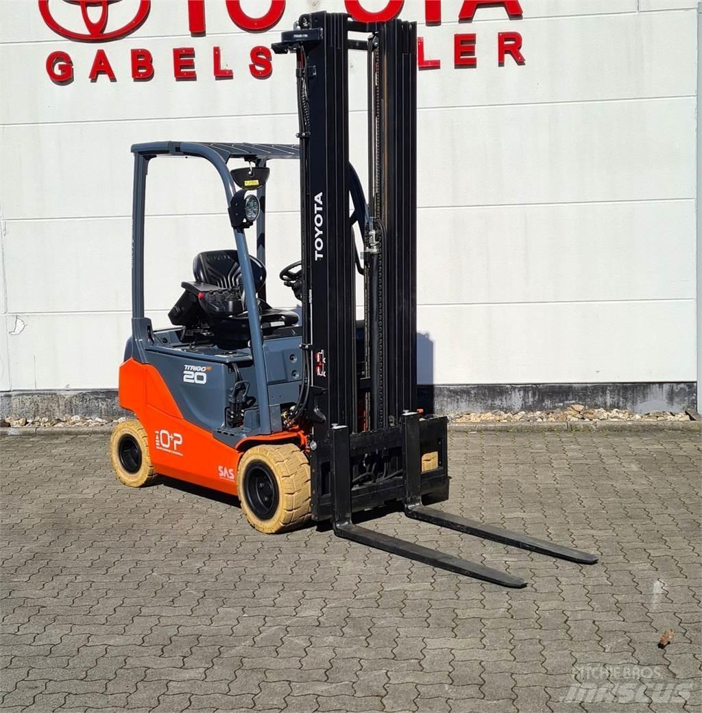 Toyota 8FBMK20T Elmotviktstruckar