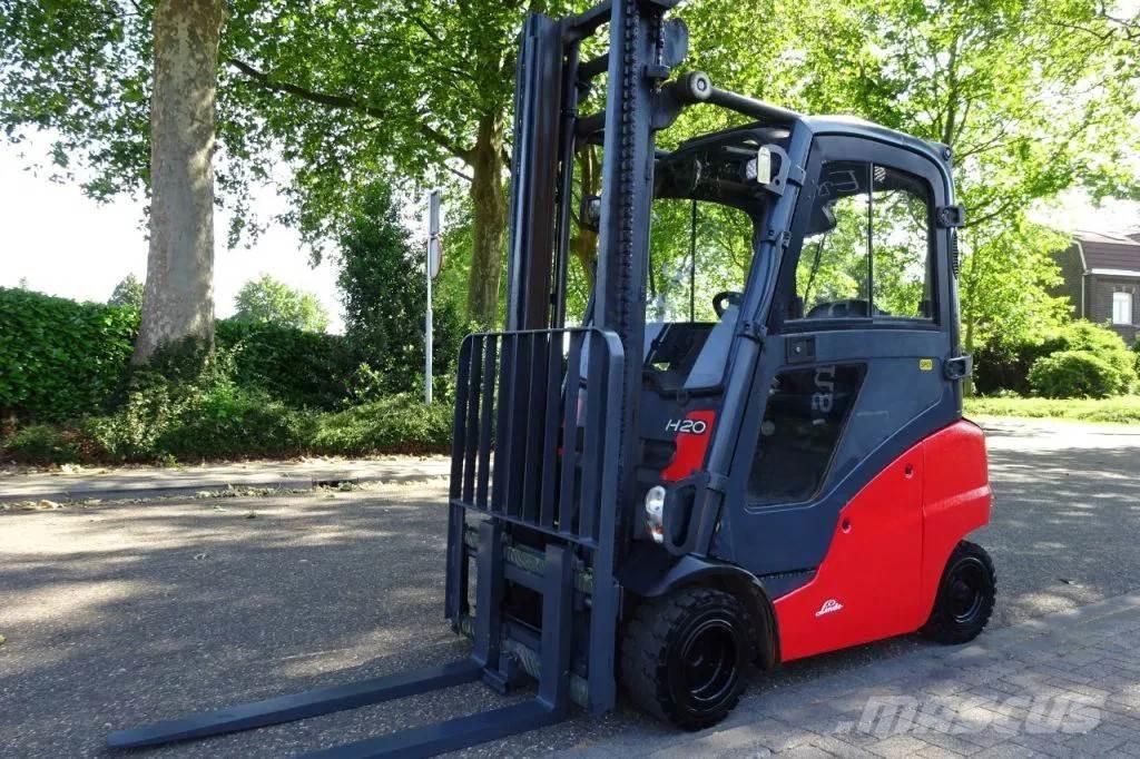 Linde H20 Heftruck Gasolmotviktstruckar