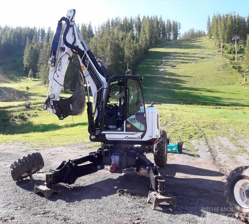 Euromach R755H Amfibiska grävmaskiner