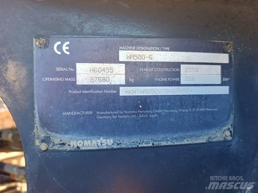 Komatsu WA500-6 Hjullastare