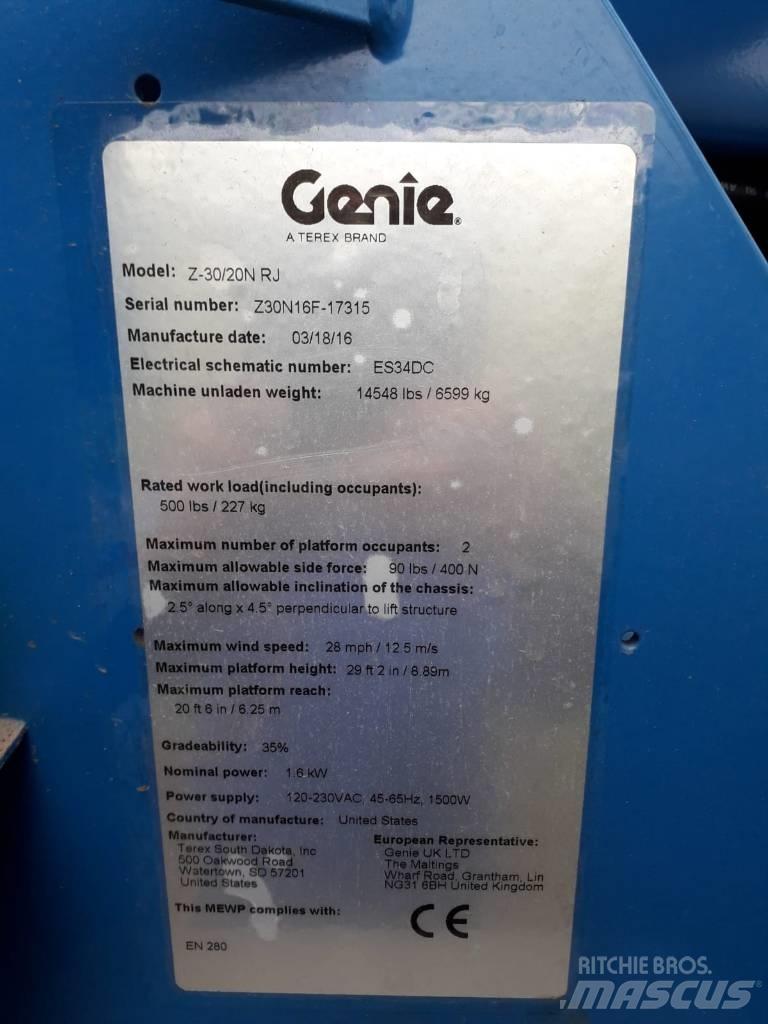 Genie Z 30/20 N RJ Bomliftar
