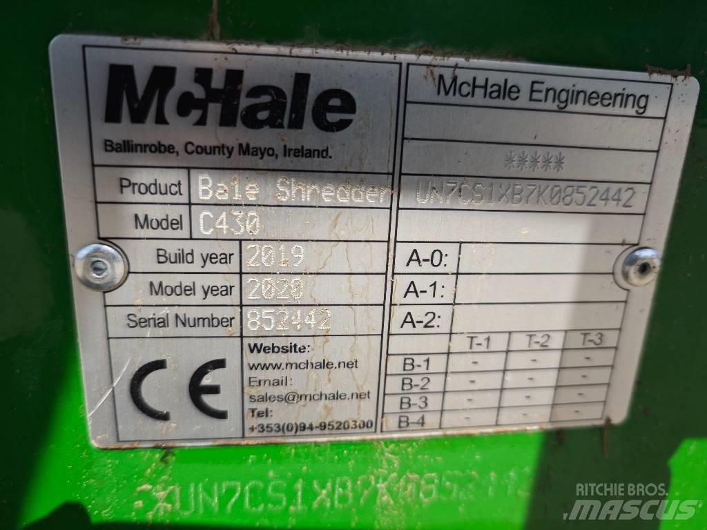 McHale C 430 Balsnittare, rivare och upprullare