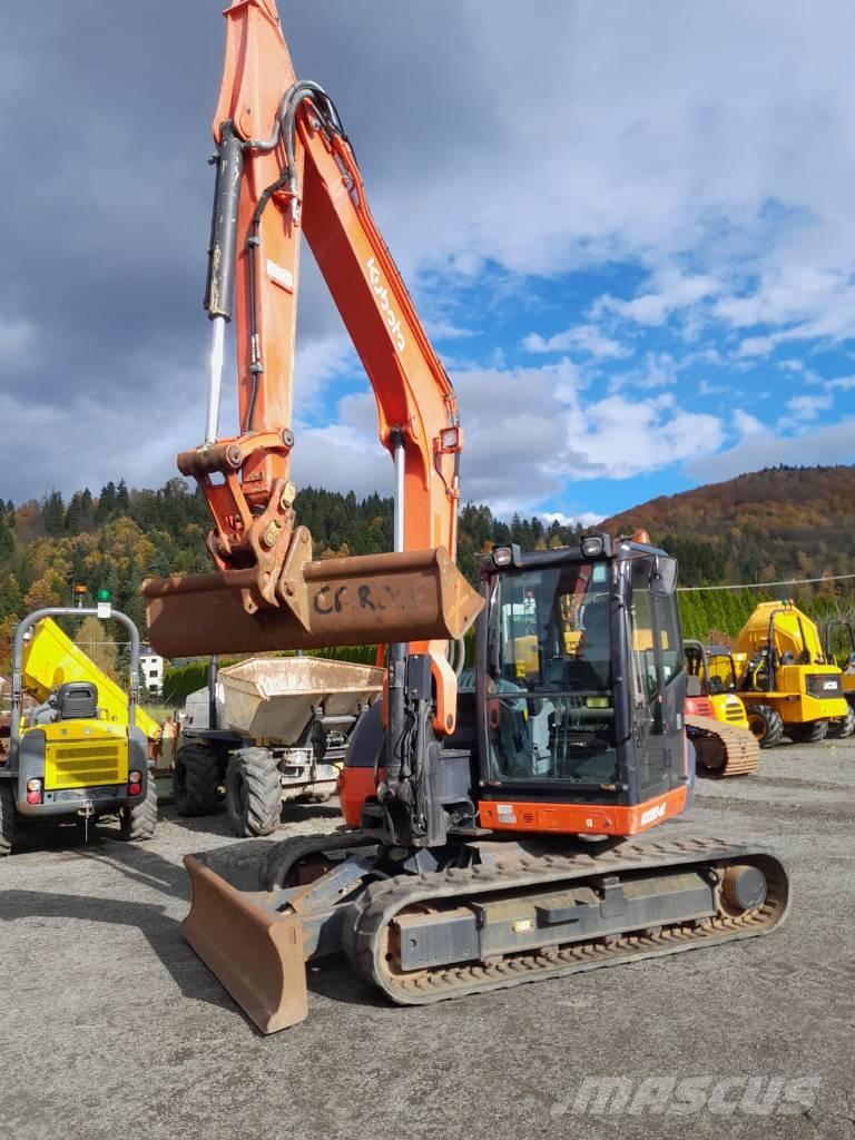 Kubota KX080 Midigrävmaskiner 7t - 12t