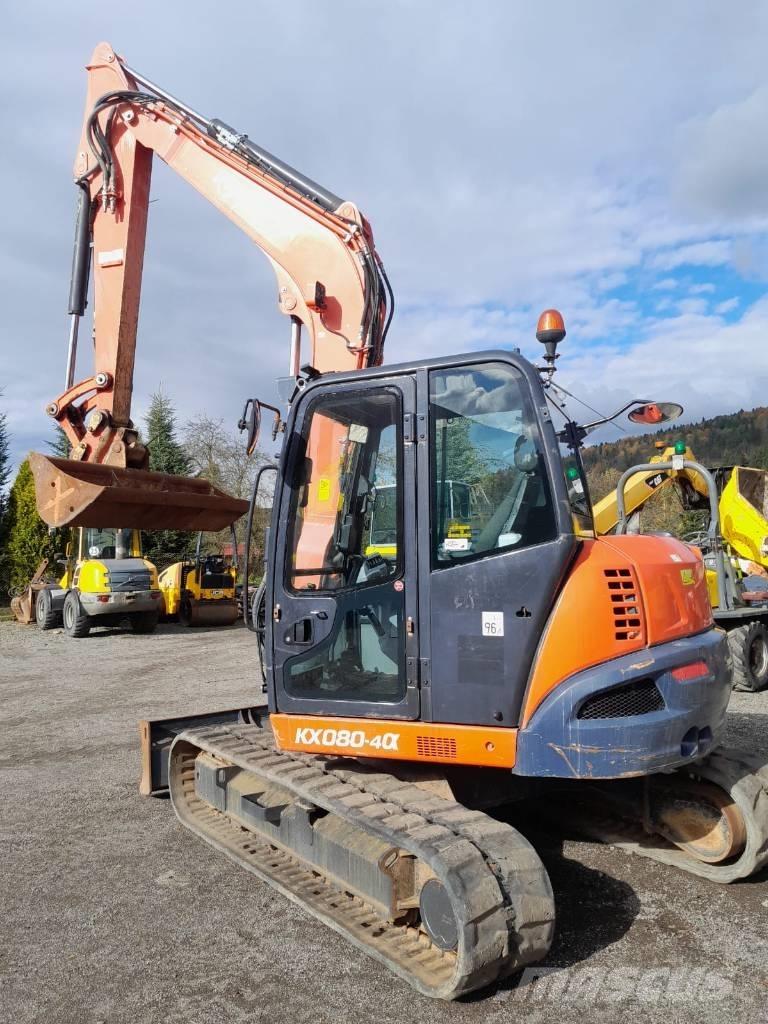 Kubota KX080 Midigrävmaskiner 7t - 12t