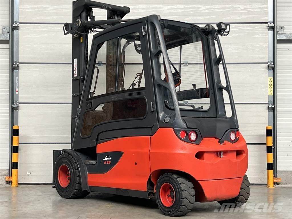Linde E35L-01 Elmotviktstruckar