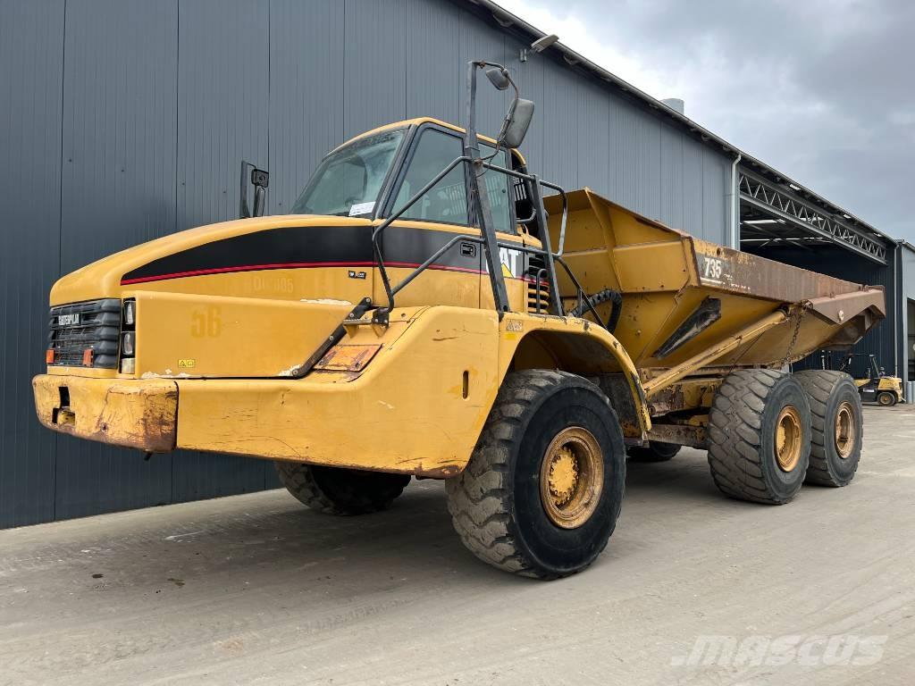 CAT 735 Midjestyrd dumper