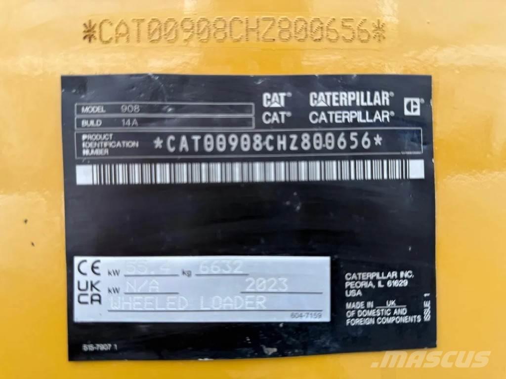 CAT 908 | A/C | EPA Hjullastare