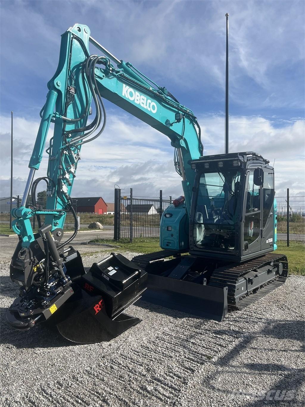 Kobelco SK 75 SR Midigrävmaskiner 7t - 12t