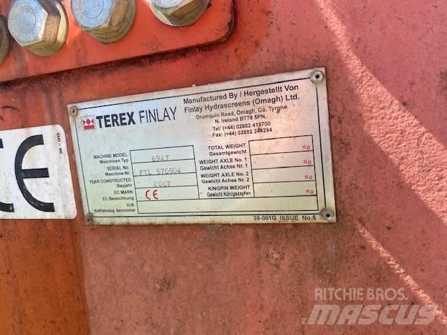 Terex Finlay 694T Mobila sorteringsverk
