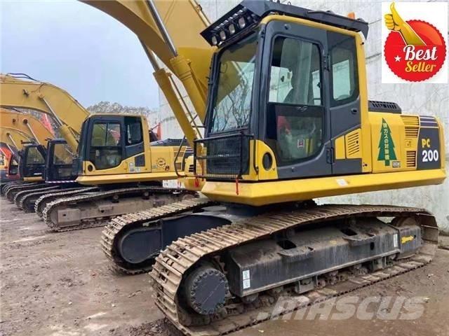 Komatsu PC 200 Bandgrävare