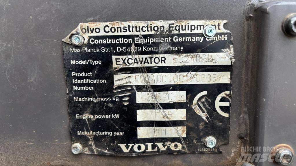 Volvo EC 240 C L Bandgrävare