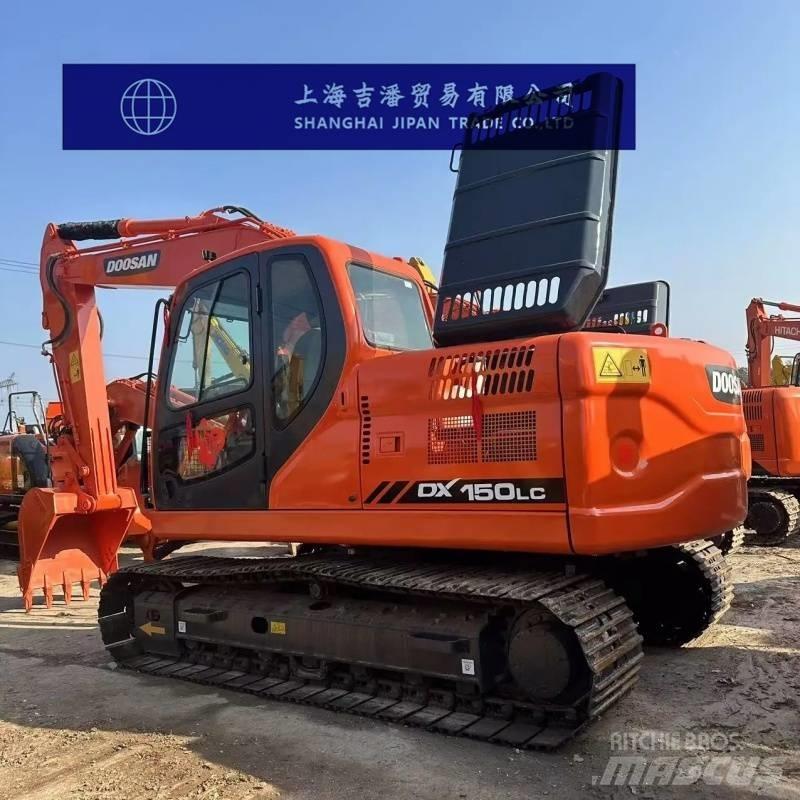 Doosan DX 150 Midigrävmaskiner 7t - 12t