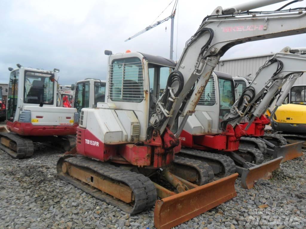 Takeuchi TB153FR Minigrävare < 7t