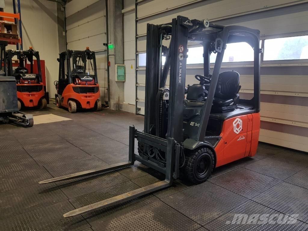 Linde E14 Elmotviktstruckar