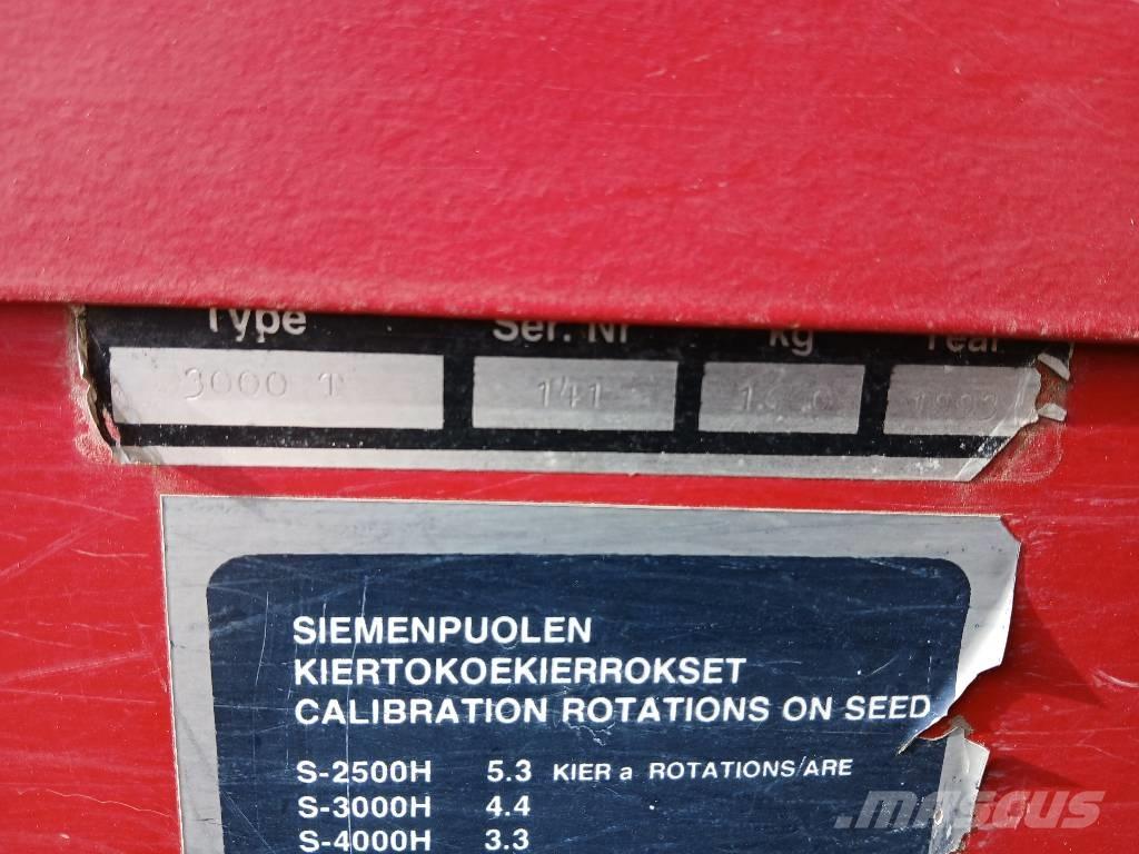 Junkkari 3000 T Kombisåmaskiner