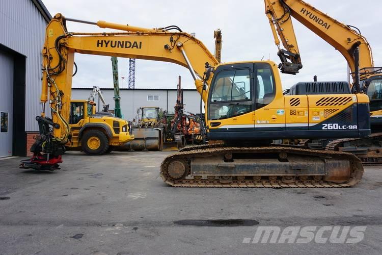 Hyundai R260LC-9A Bandgrävare