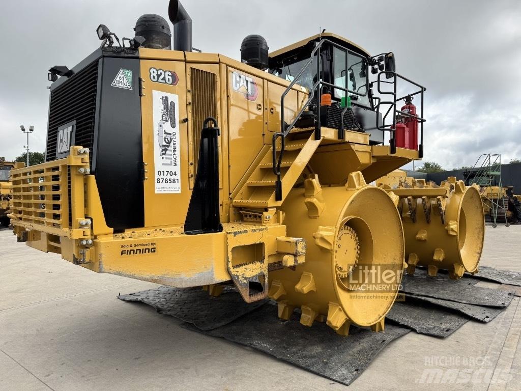 CAT 826 Avfallspackare