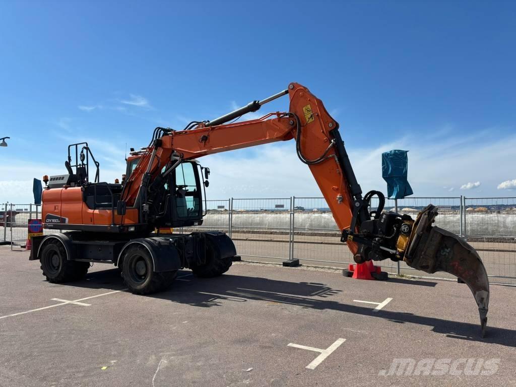 Doosan DX 160 W Hjulgrävare