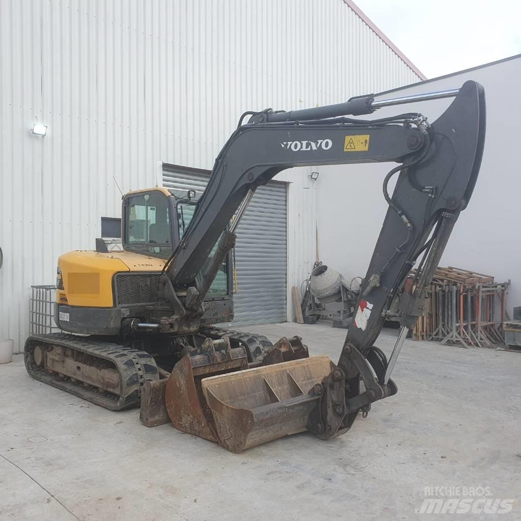 Volvo ECR 88 D Midigrävmaskiner 7t - 12t