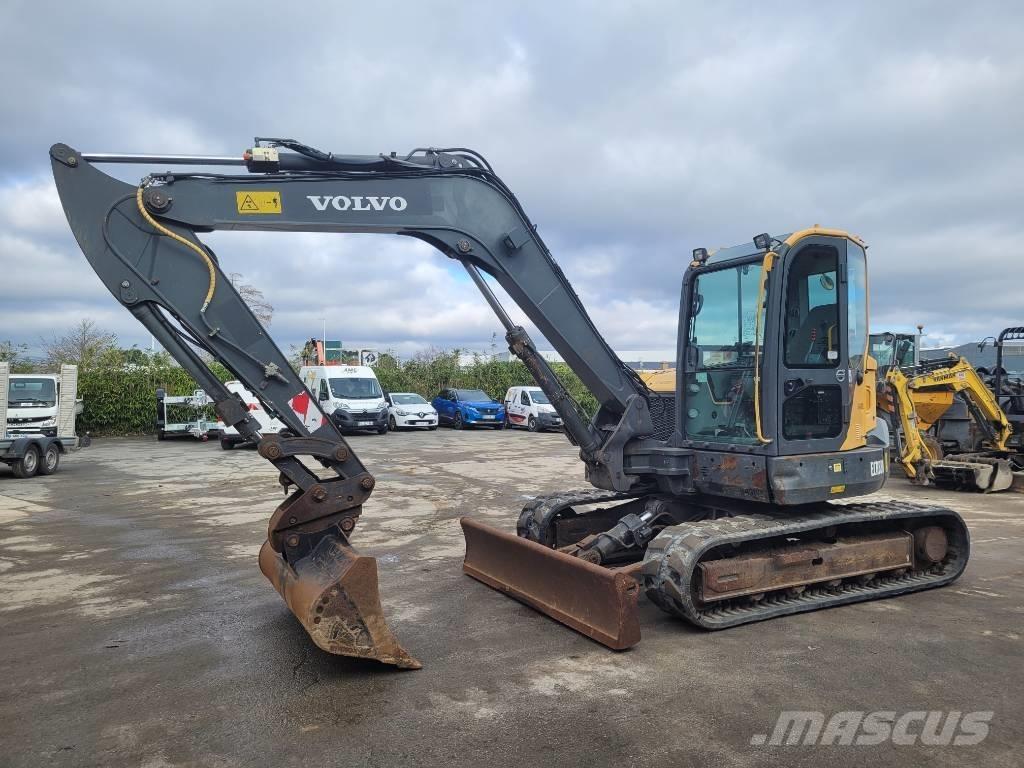 Volvo ECR 88 D Midigrävmaskiner 7t - 12t
