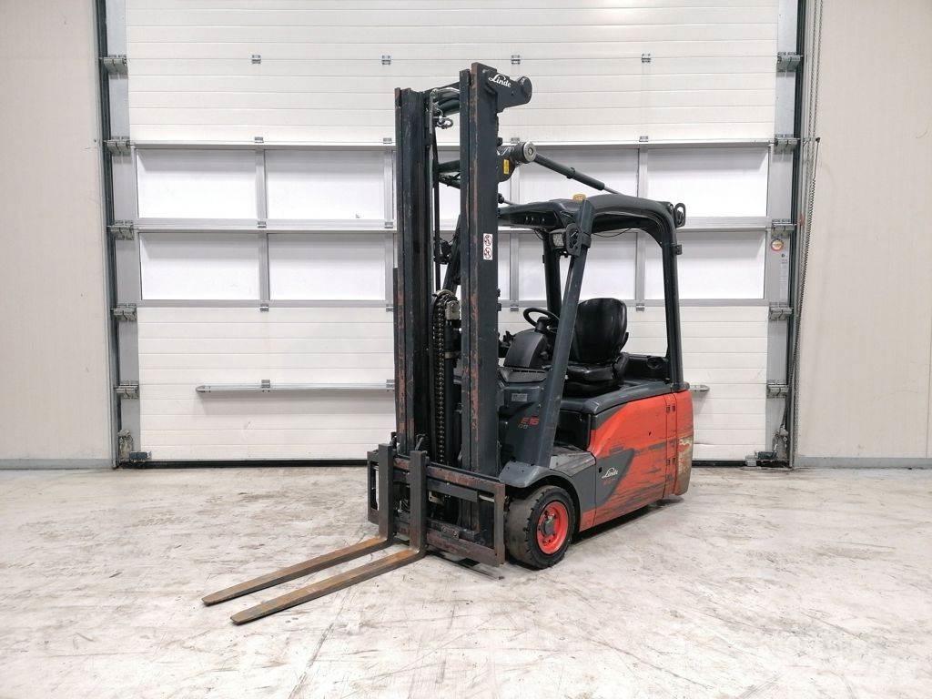 Linde E16L-02 Elmotviktstruckar