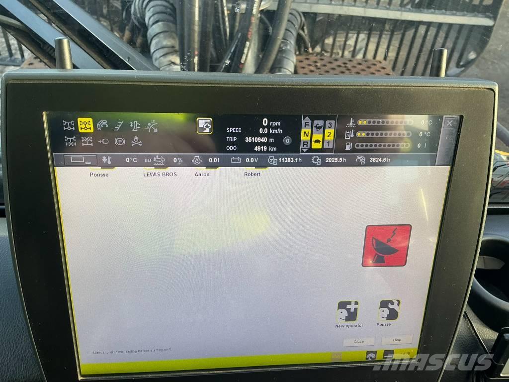 Ponsse Wisent 8W Skotare