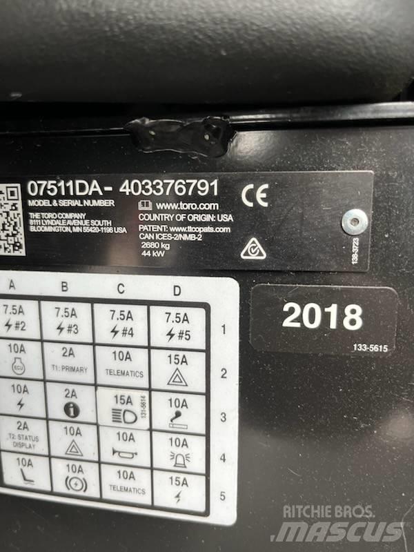 Toro Outcross Grönytemaskiner - Övriga