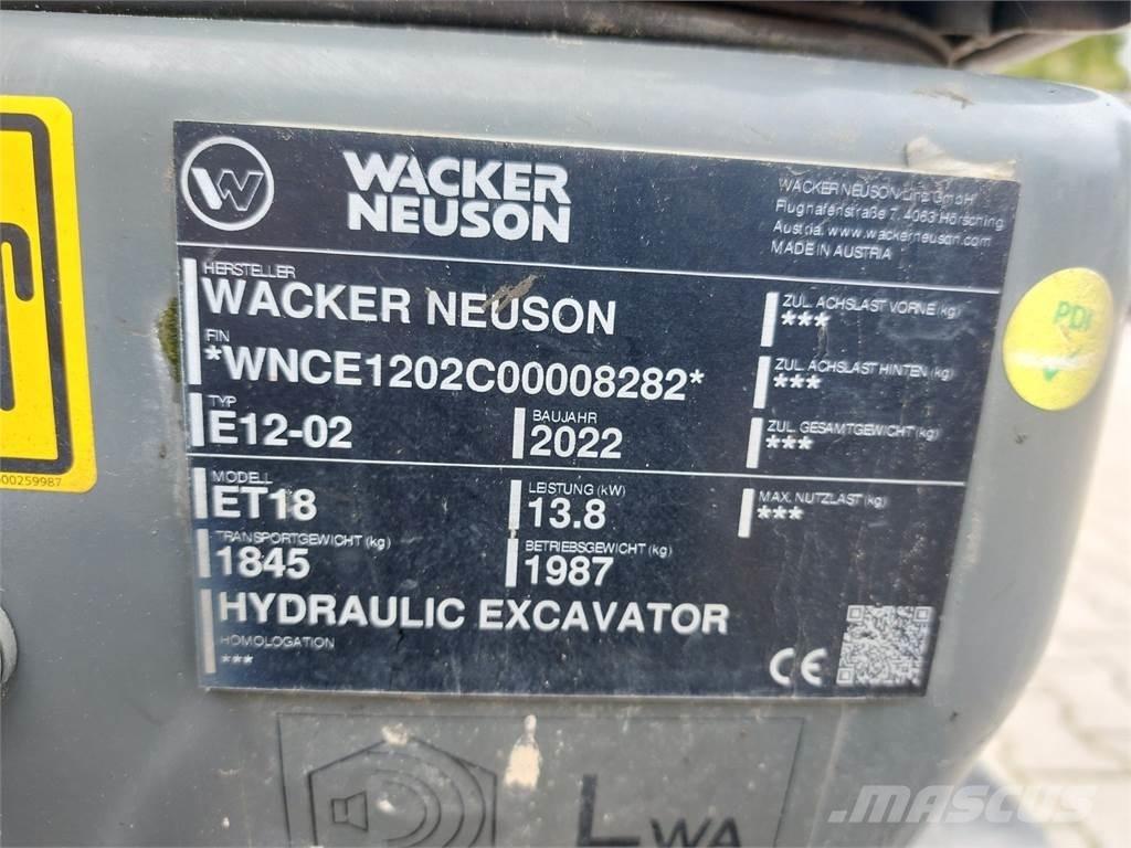 Wacker Neuson ET18 Bandgrävare