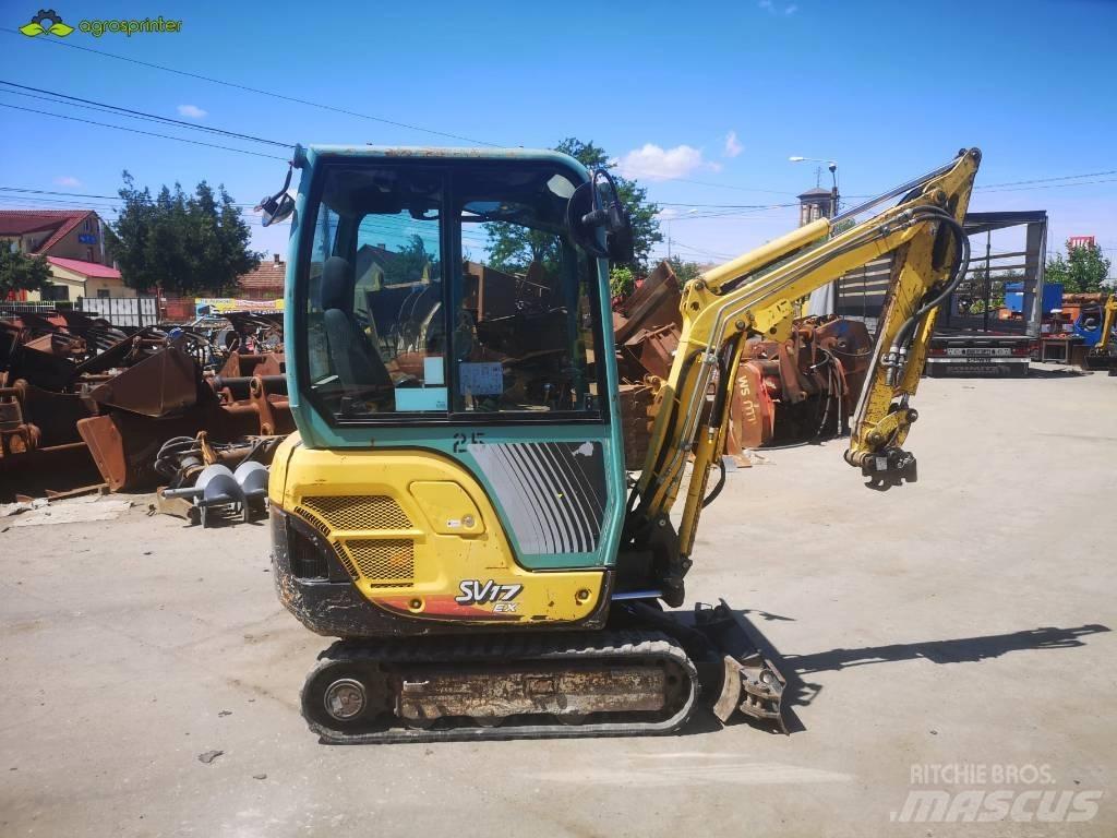 Yanmar SV 17 EX Minigrävare < 7t