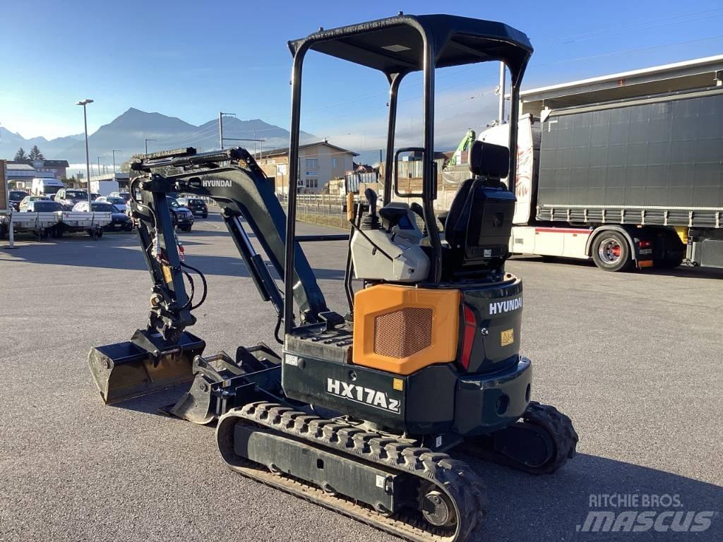 Hyundai HX17Az Minigrävare < 7t