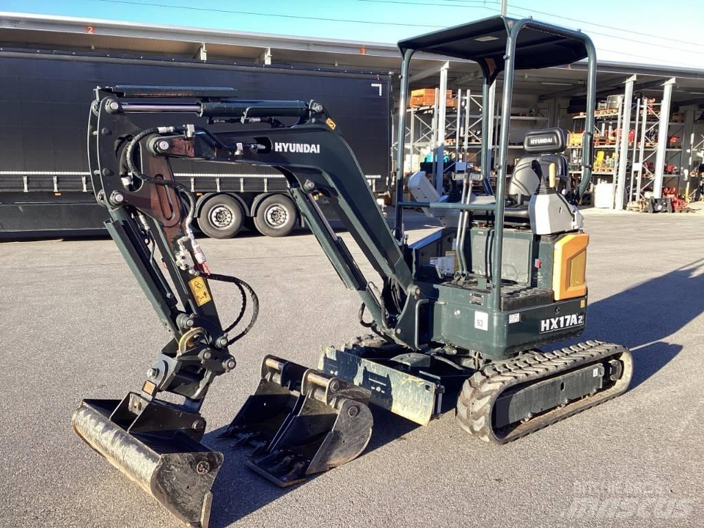 Hyundai HX17Az Minigrävare < 7t
