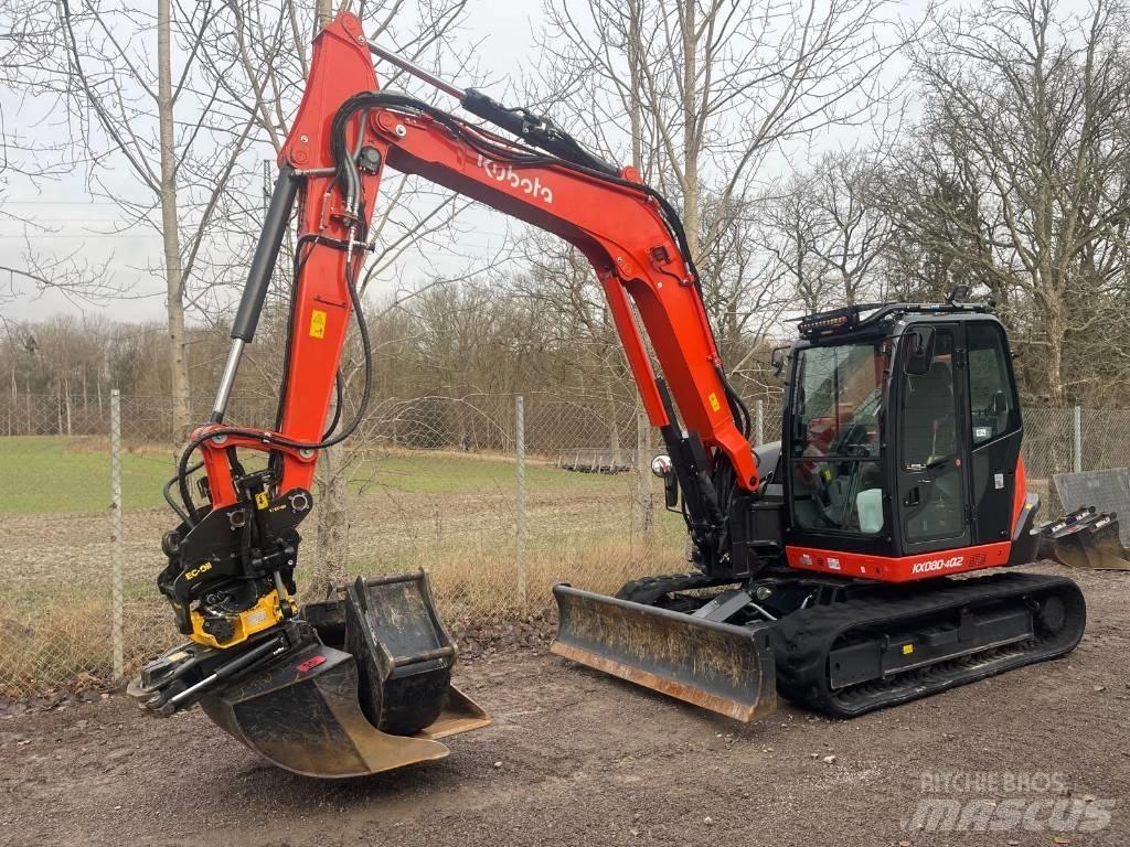Kubota KX 080-4 Midigrävmaskiner 7t - 12t