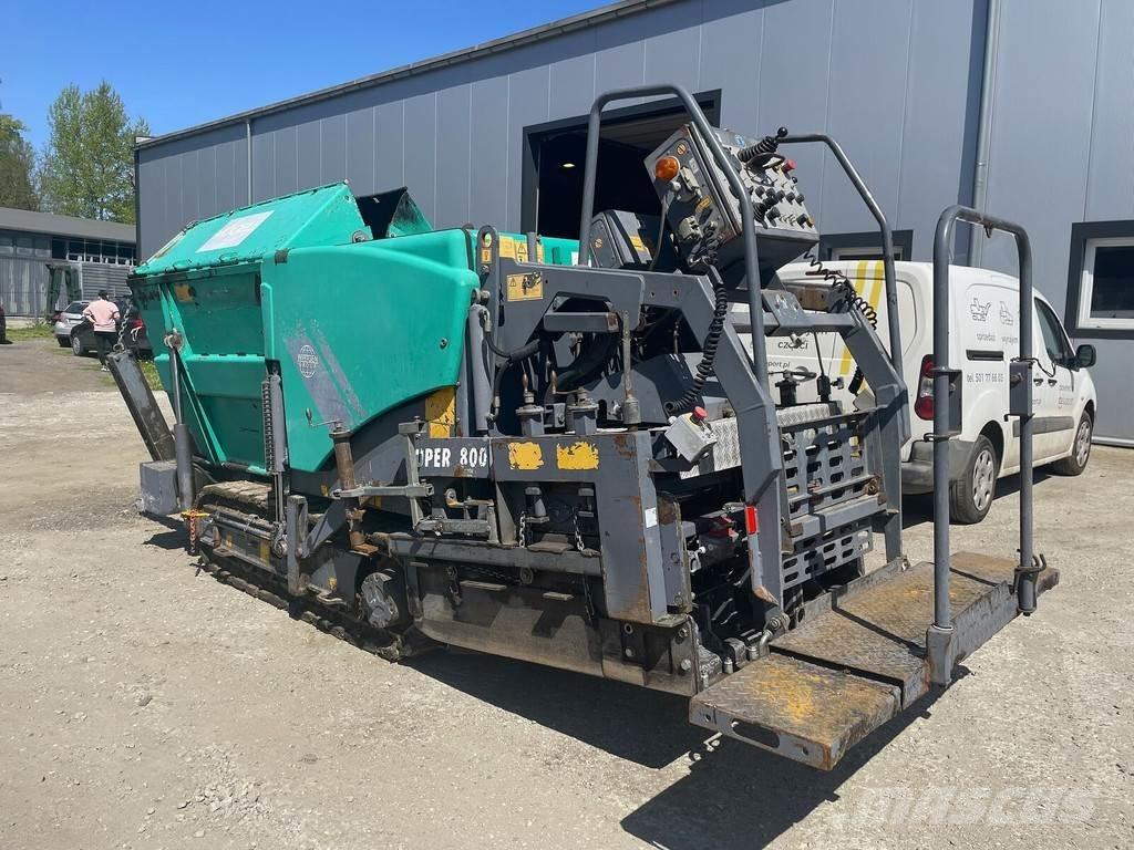 Vögele Super 800 Asfaltsläggningsmaskiner