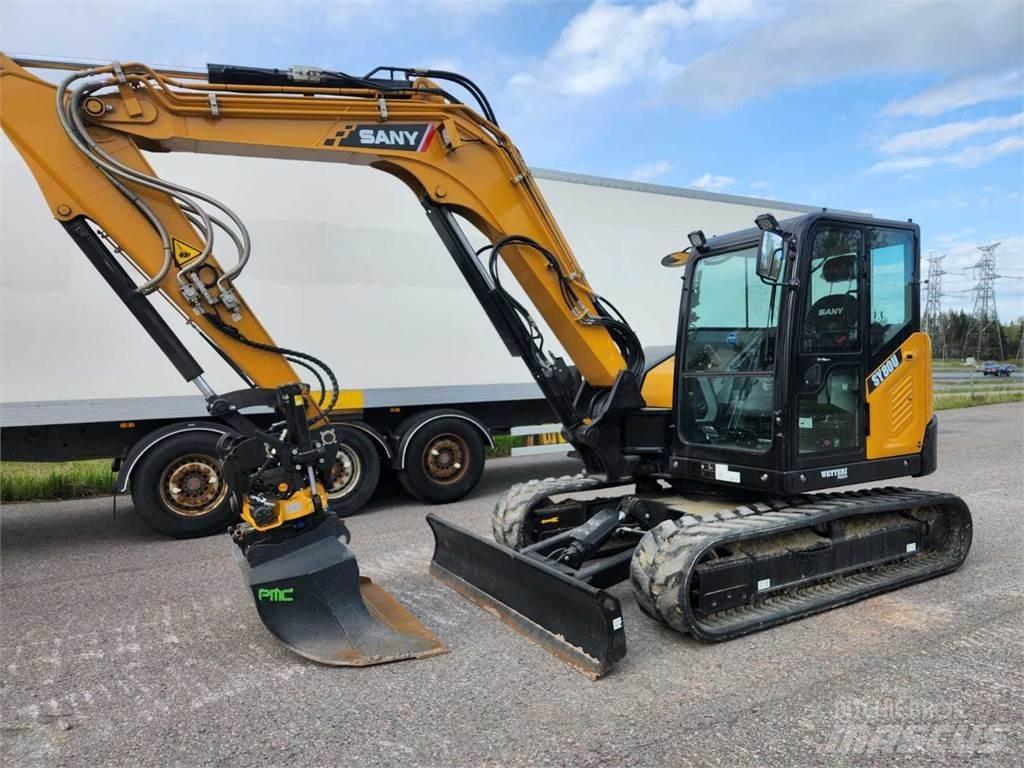 Sany SY80U Midigrävmaskiner 7t - 12t