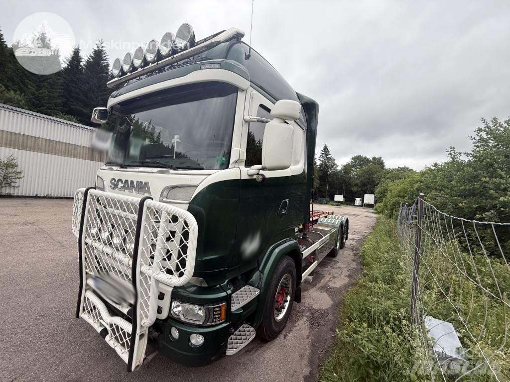 Scania R 520 LB Lastväxlare/Krokbilar