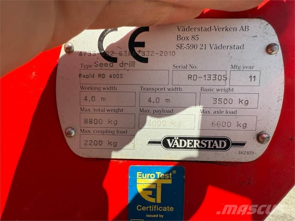 Väderstad RD400S Såmaskiner