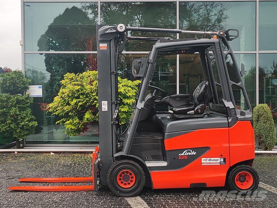 Linde E25H-01/600 Elmotviktstruckar