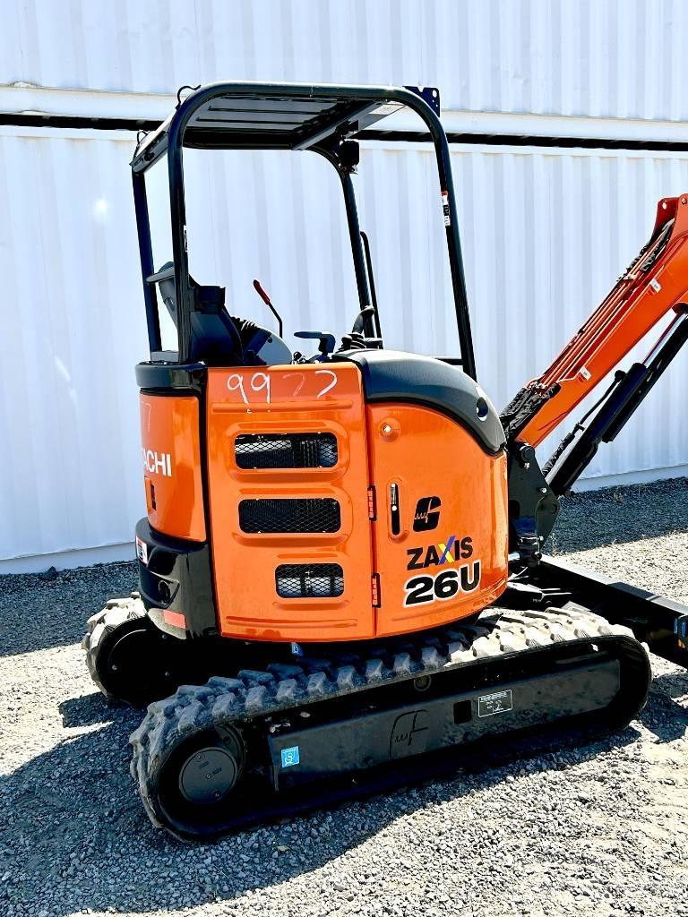 Hitachi ZX26U-5N Minigrävare < 7t
