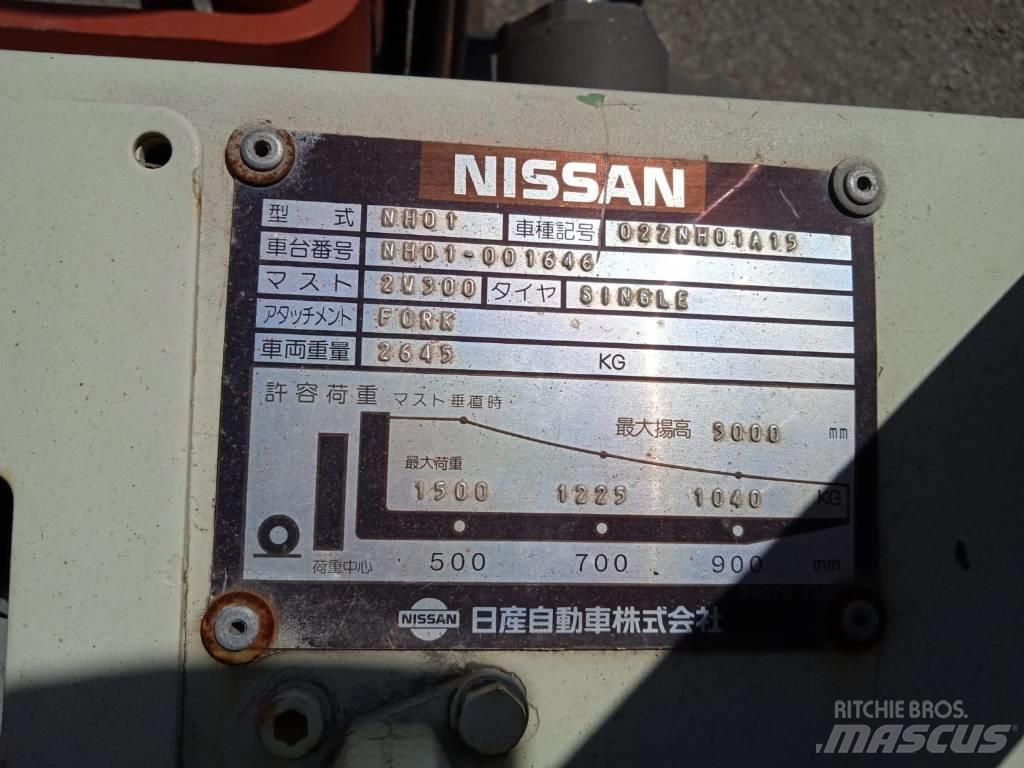 Nissan 02ZNH01A15 Gasolmotviktstruckar