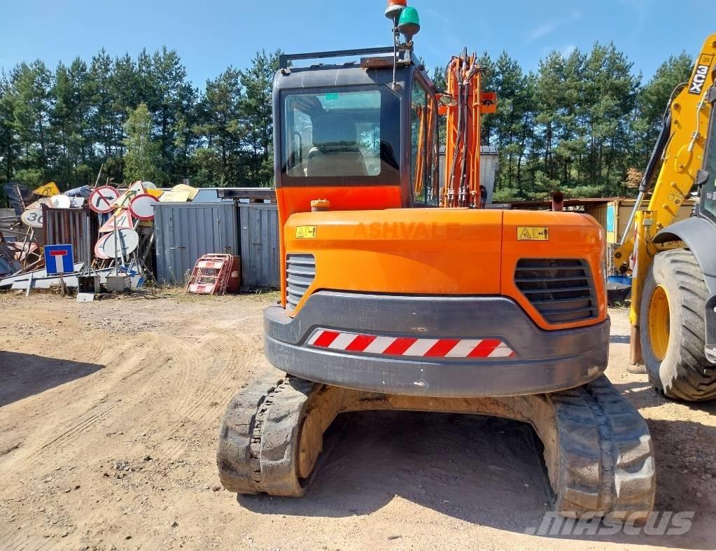 Doosan DX 85 R-3 Midigrävmaskiner 7t - 12t
