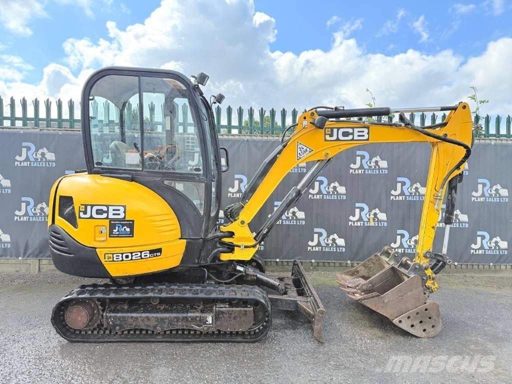 JCB 8026 CTS Minigrävare < 7t