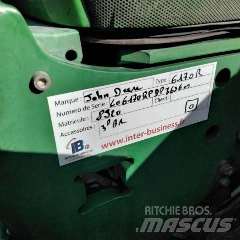 John Deere 6170 R Traktorer